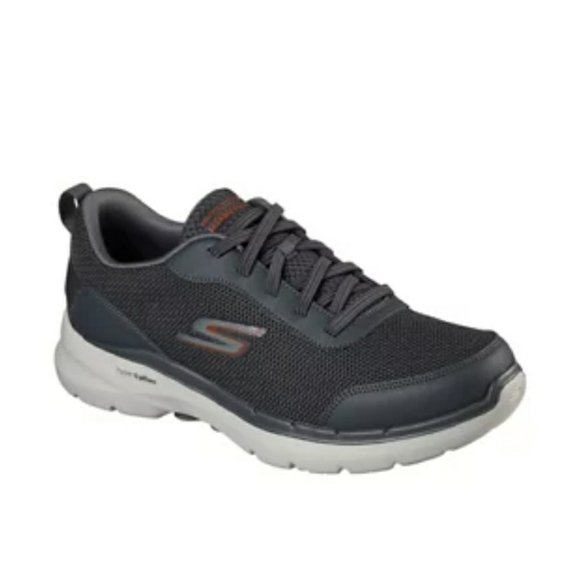 Skechers Go Walk 6 SneakersPerformance Bold Knight,Color Charcoal, Size 11.5 m main image 7